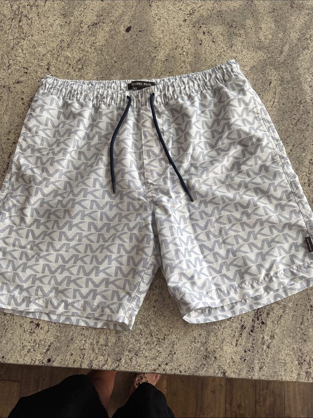 Michael Kors MK Logo Swim Trunks